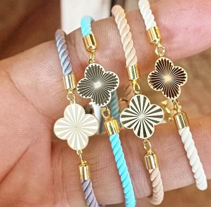 18K Gold Rope Bracelet