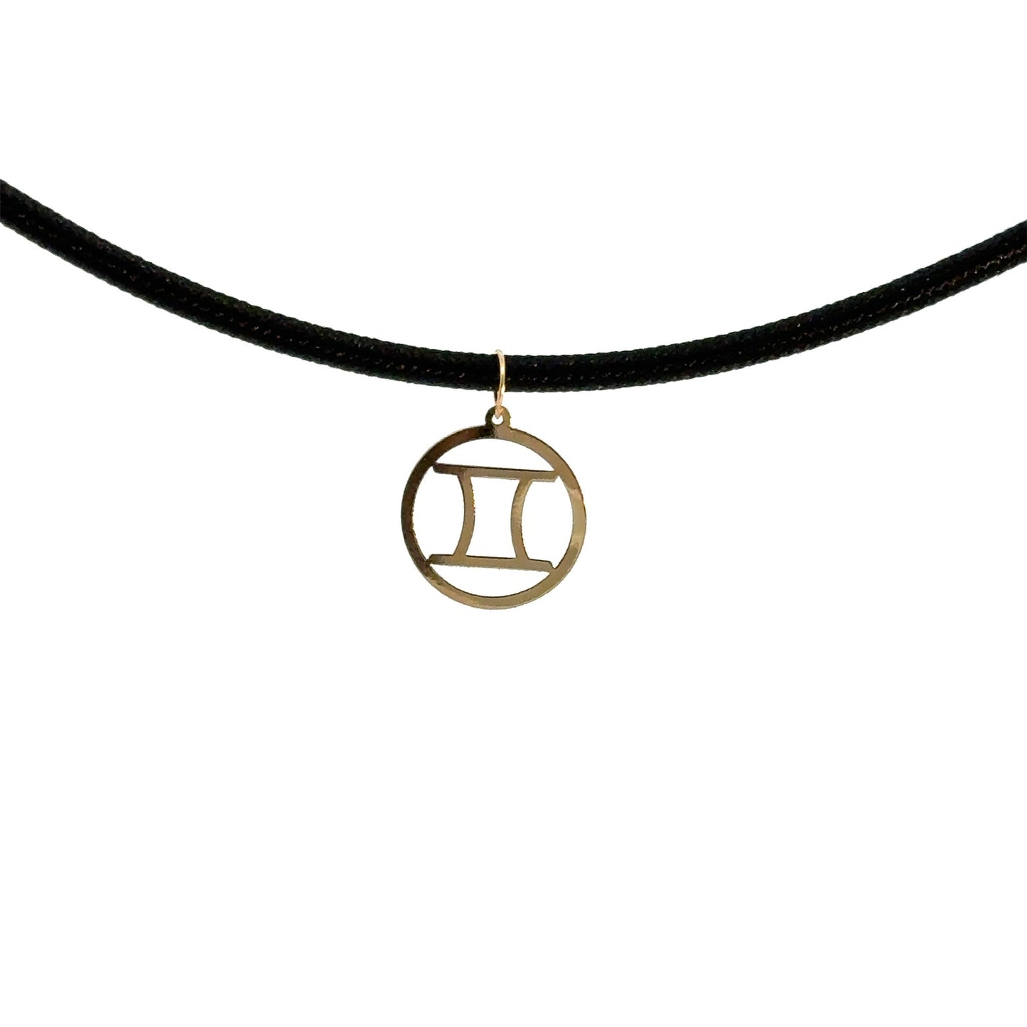 18K Gold Rope Necklace Gemini
