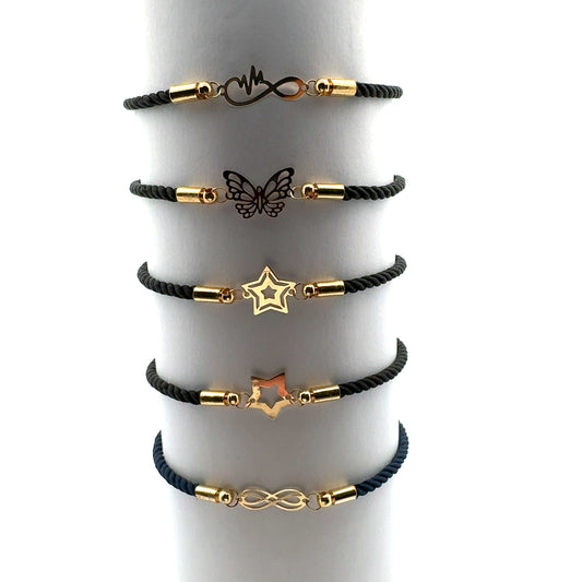 18K Gold Rope Bracelet
