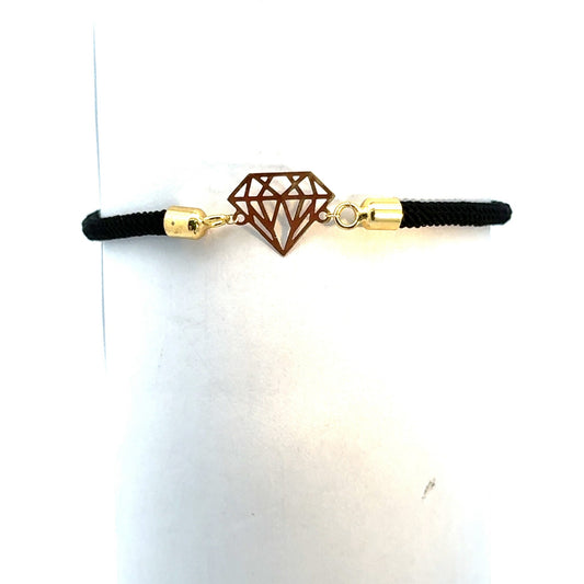 18K Gold Rope Bracelet