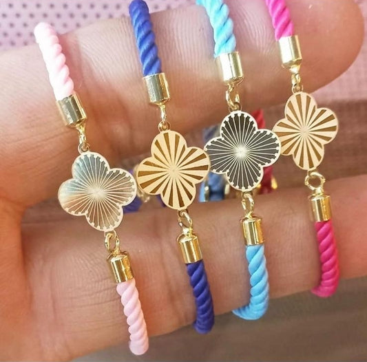 18K Gold Rope Bracelet