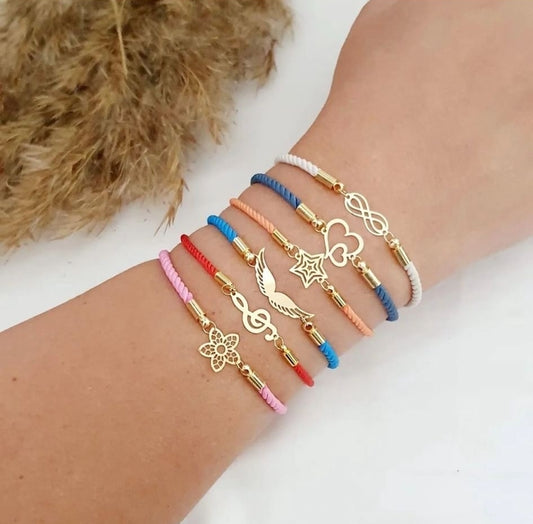 18K Gold Rope Bracelet