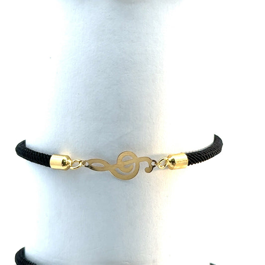 18K Gold Rope Bracelet
