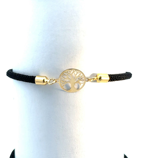 18K Gold Rope Bracelet
