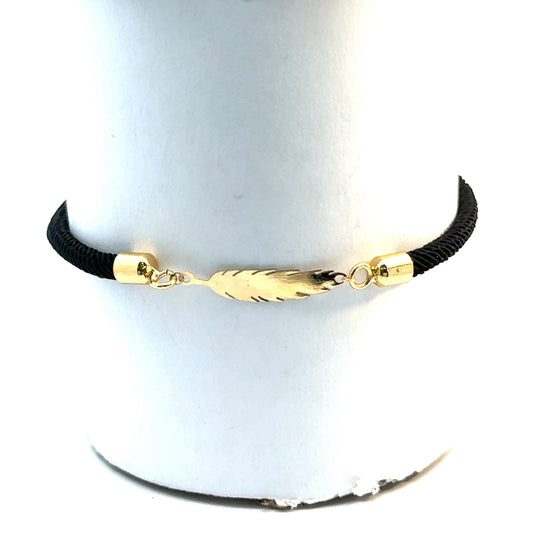 18K Gold Rope Bracelet
