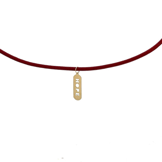 18K Gold Rope Necklace