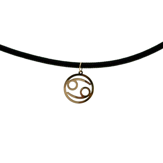 18K Gold Rope Necklace Cancer