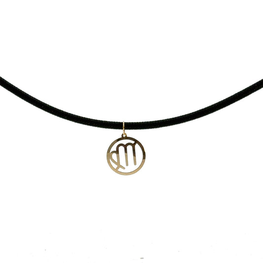 18K Gold Rope Necklace Virgo