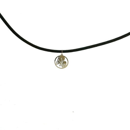 18K Gold Rope Necklace Virgo