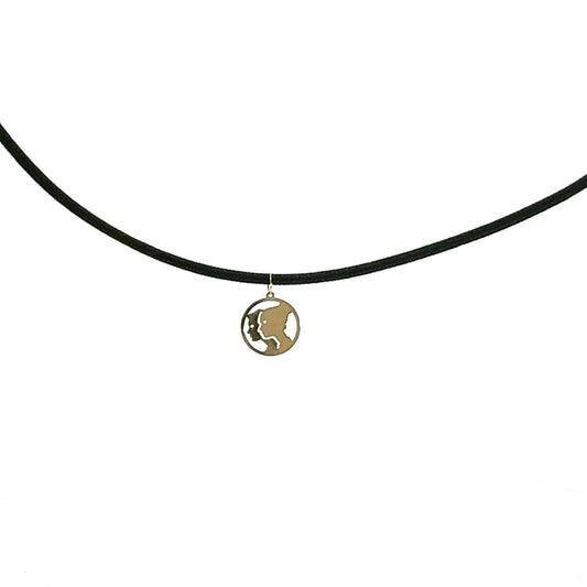 18K Gold Rope Necklace Gemini